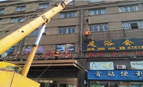 博白安装较高的门店招牌有什么好的方法？